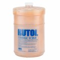 Henson Group Kutol Orange Scrub Heavy Duty w/natural scrubbers, 1 Gallon, Color Orange, 4PK 4907